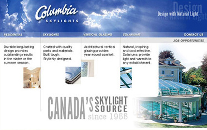 Columbia Skylights - 20 Year Warranty