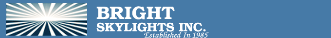 Bright Skylights Inc. Established in 1985 - Logo